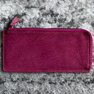 New Buffalo Leather Zip Wallet